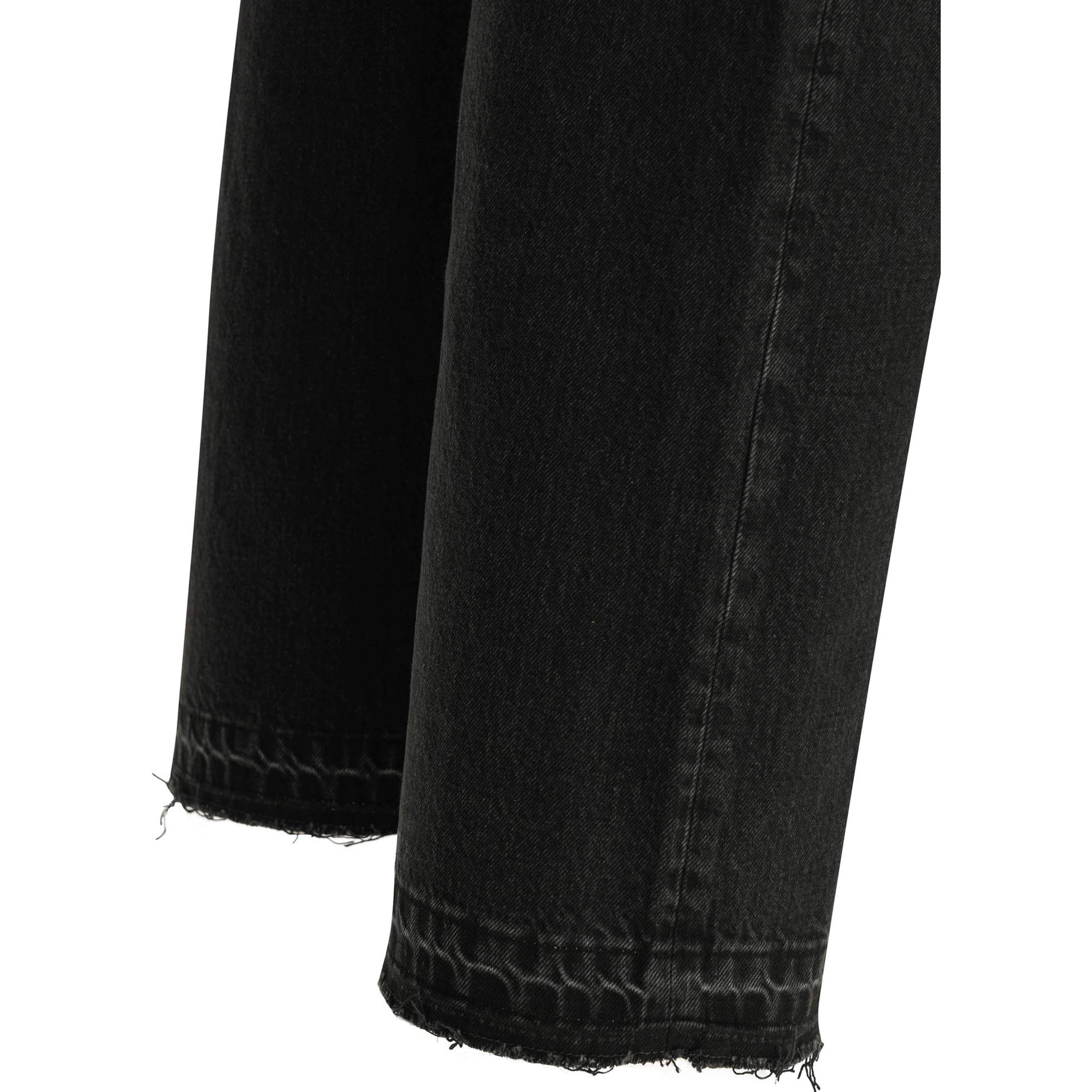 "Memory of the Hem" Straight-leg jeans