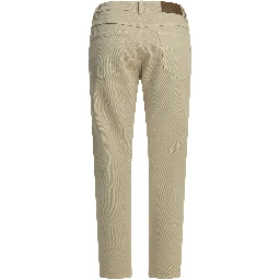 "Straight Shiny Bartck" Straight Leg Jeans