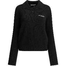 Logo polo sweater