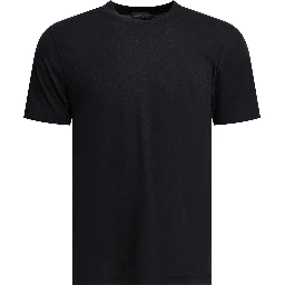 Round-neck T-shirt made of lyocell