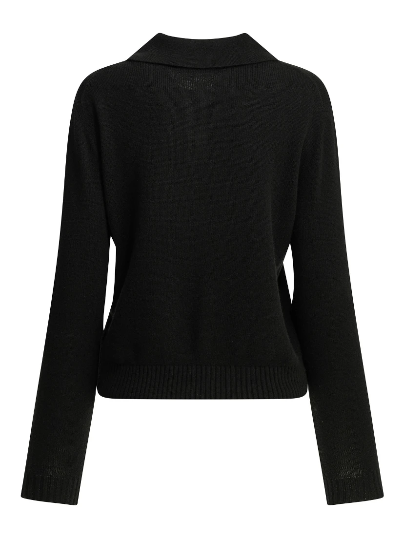 Logo polo sweater