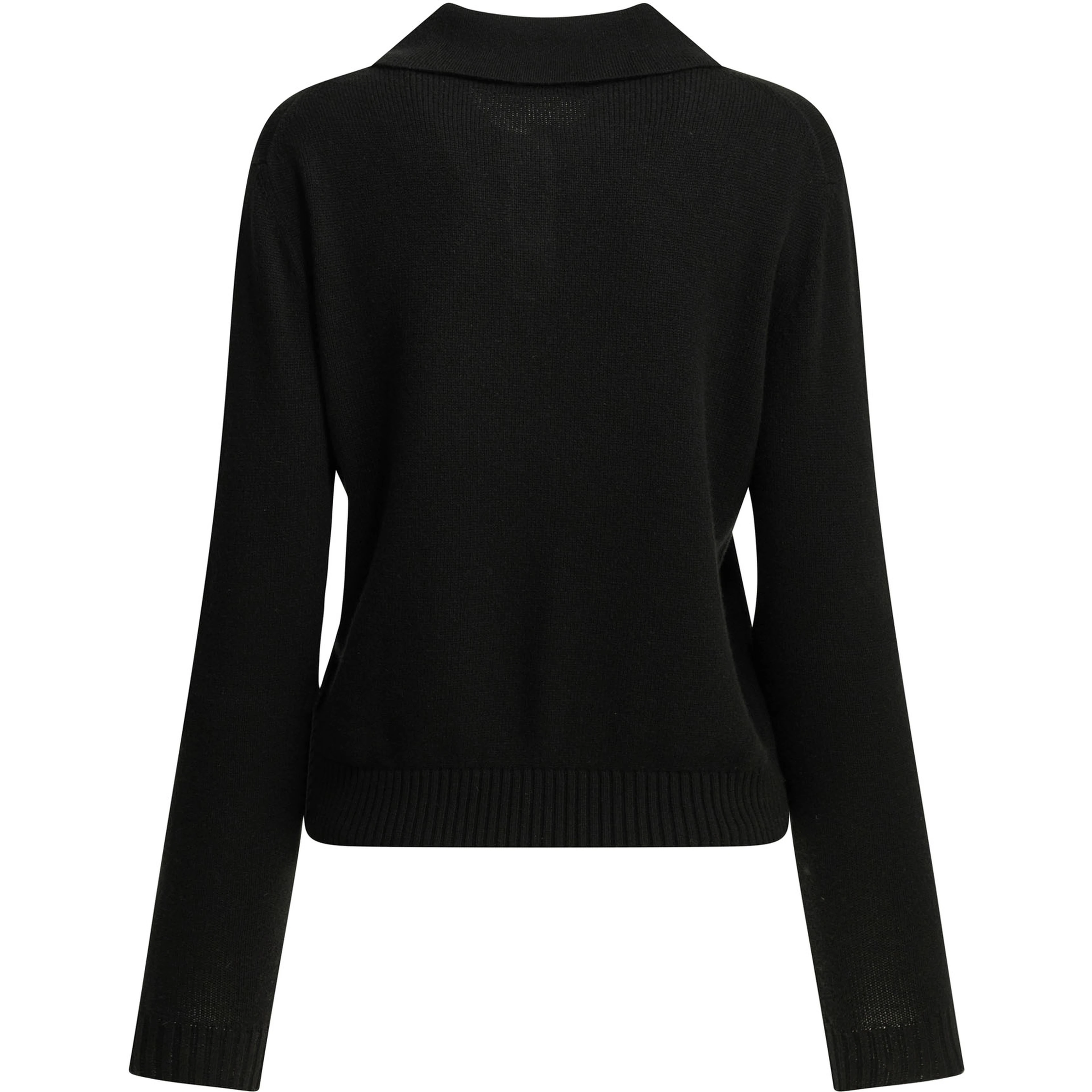 Logo polo sweater