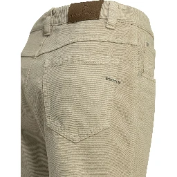 "Straight Shiny Bartck" Straight Leg Jeans