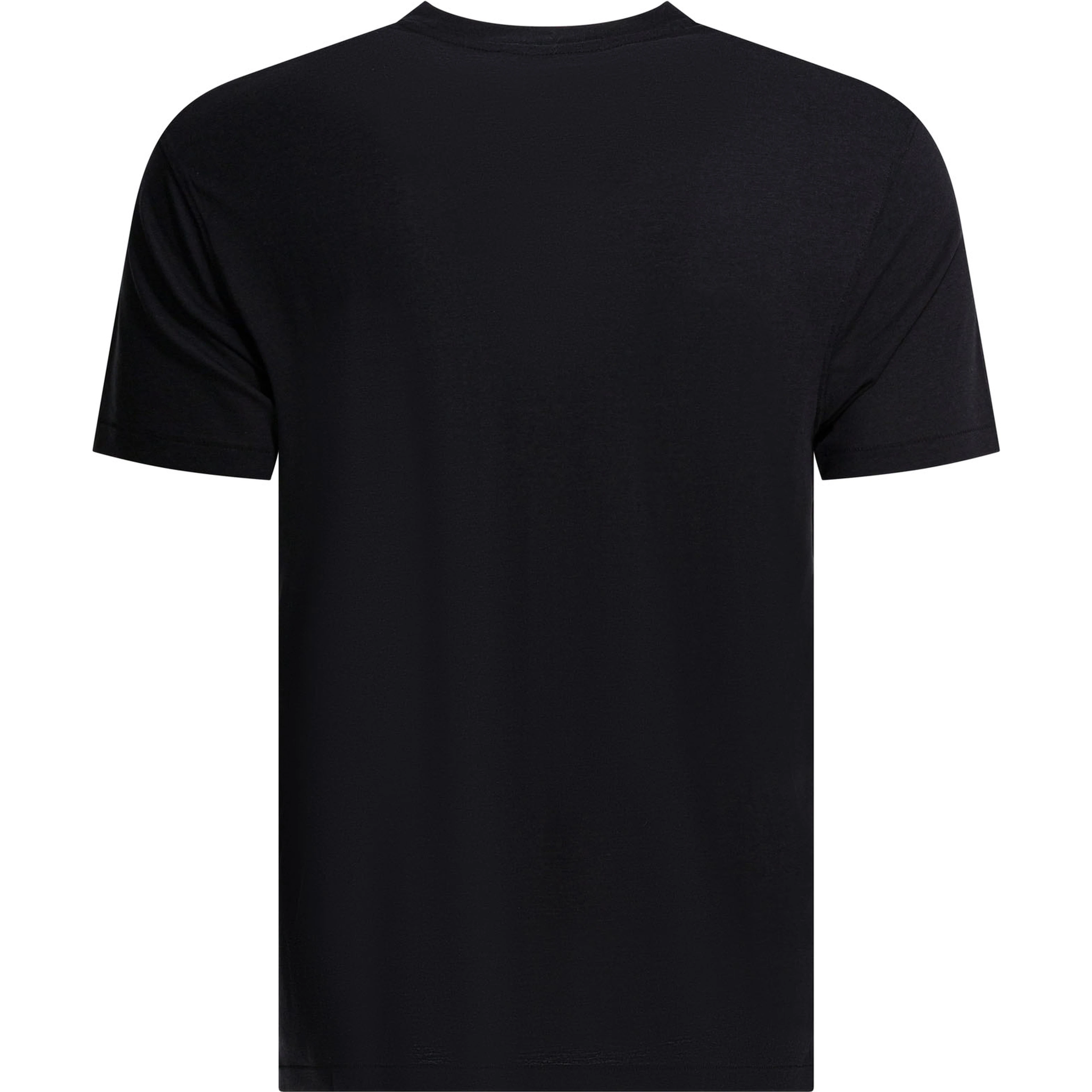 Round-neck T-shirt made of lyocell