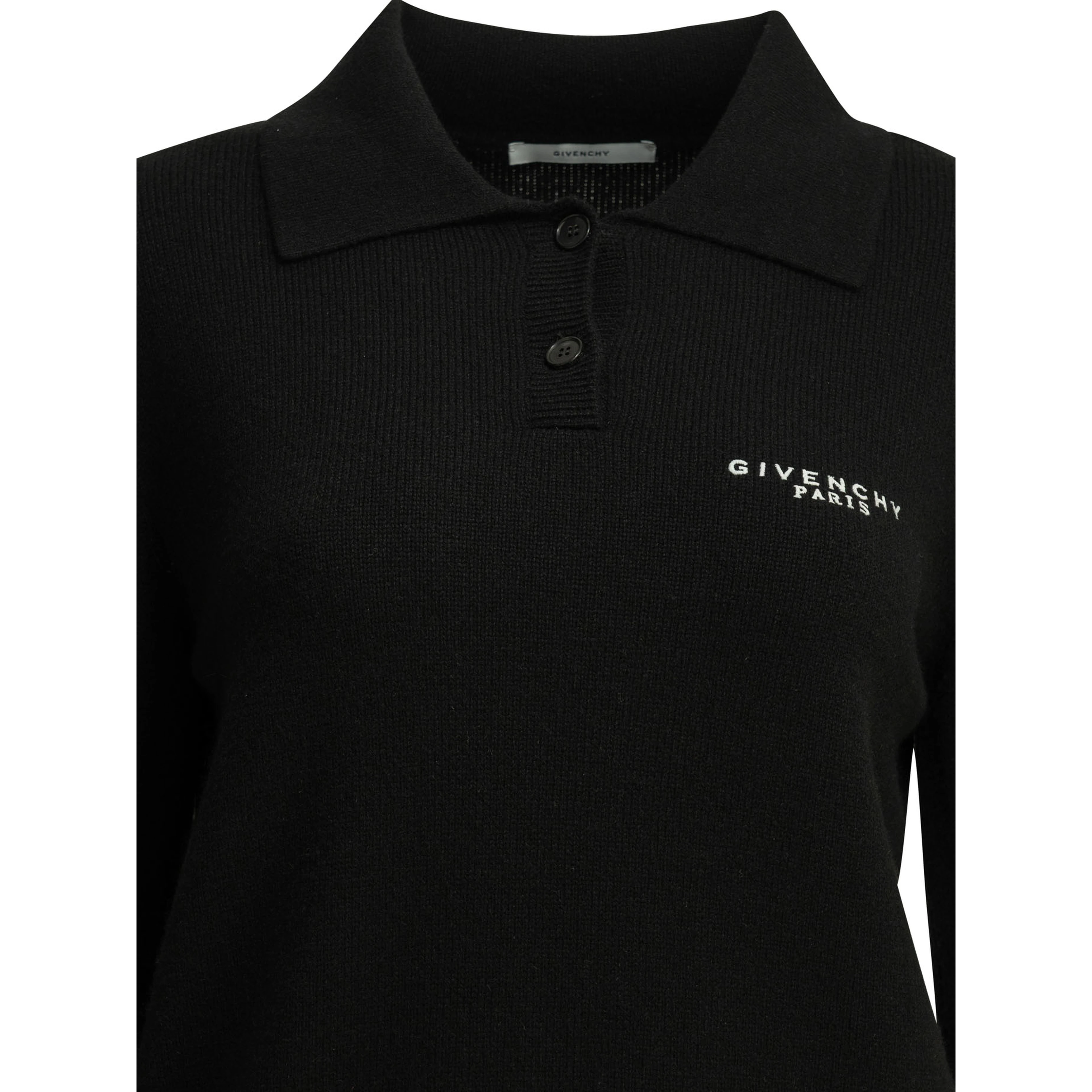 Logo polo sweater