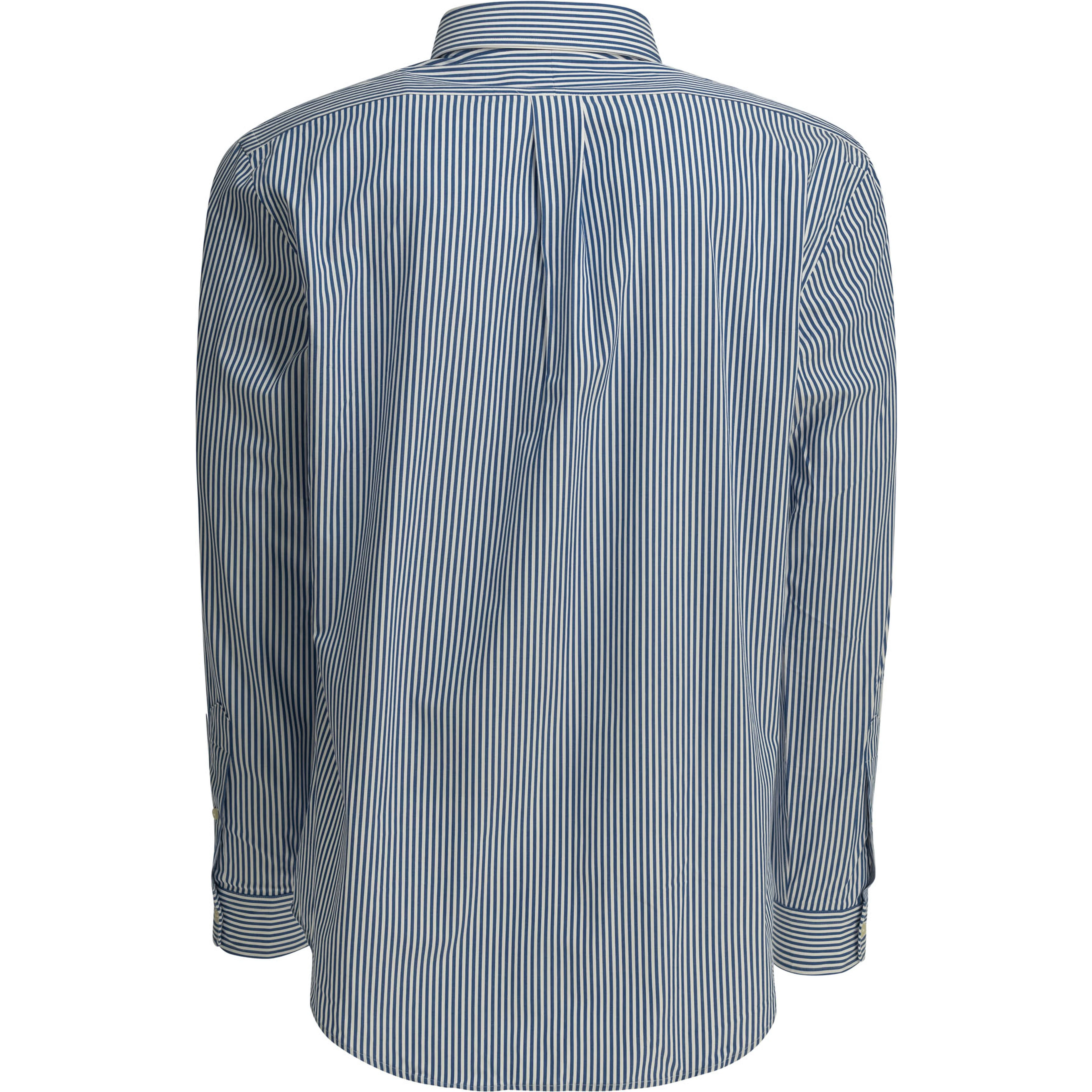Custom-fit casual shirt with logo