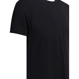Round-neck T-shirt made of lyocell