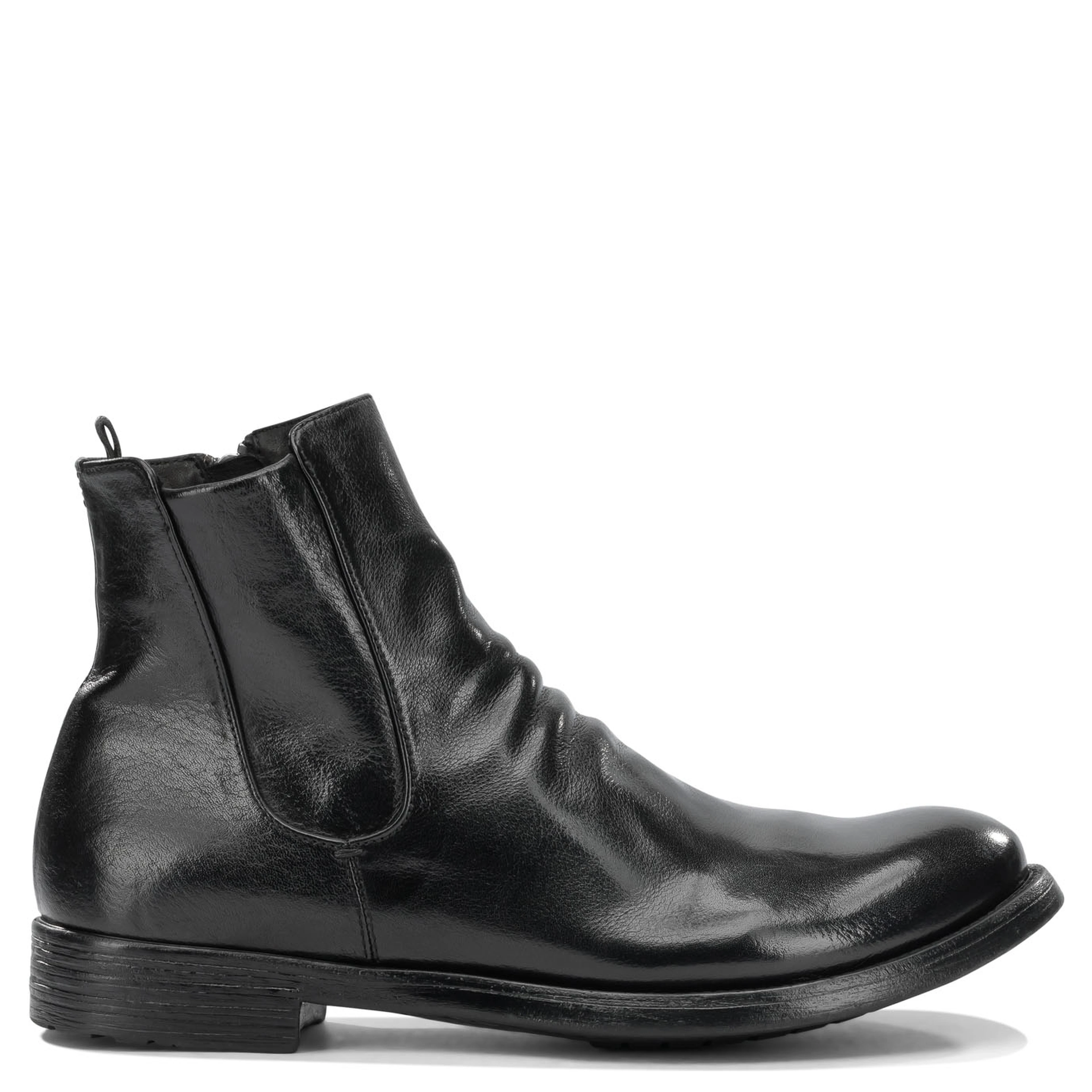 "Hive 036" Ankle Boots with Zipper