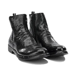 "Hive 036" Ankle Boots with Zipper