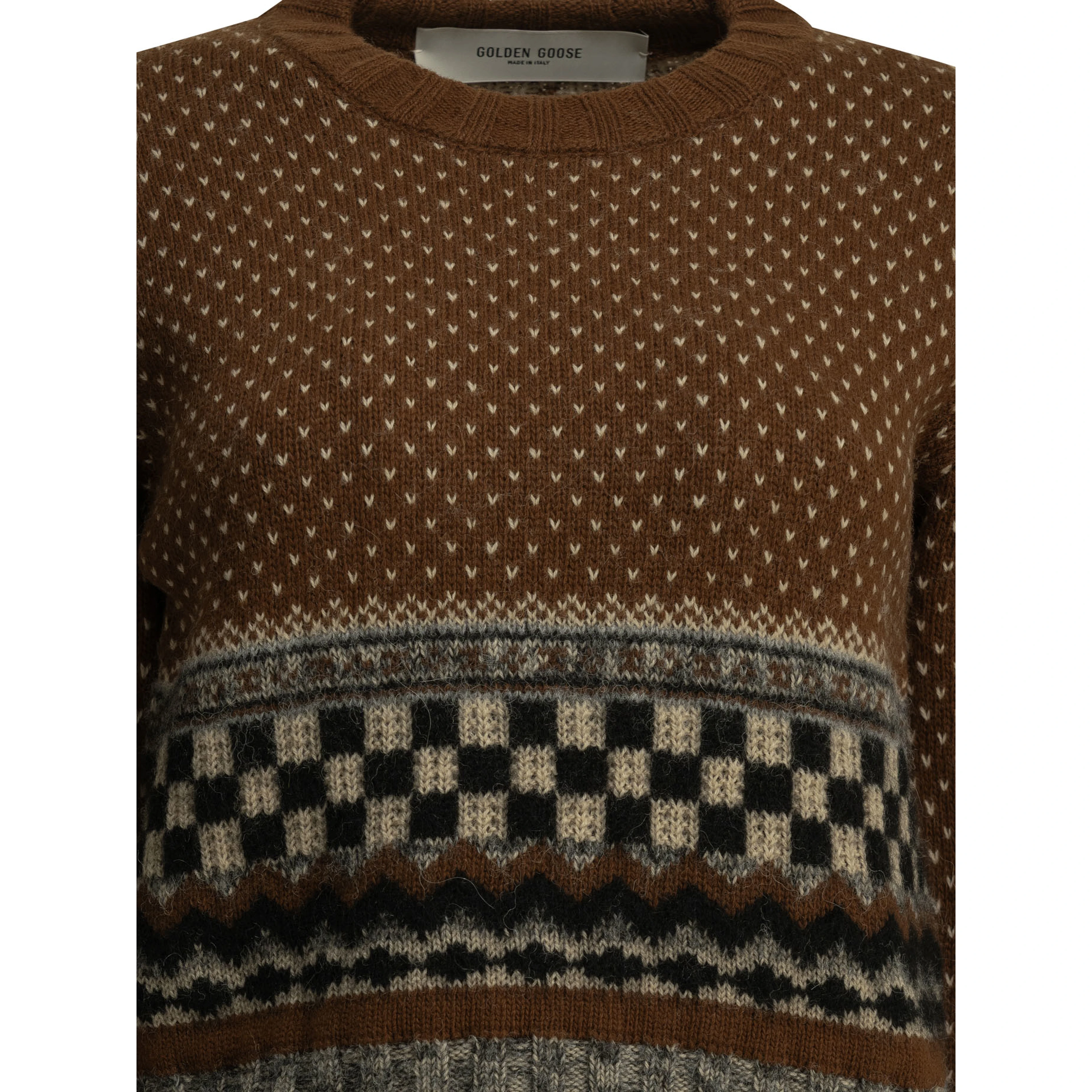 "Journey" Crew-Neck Sweater