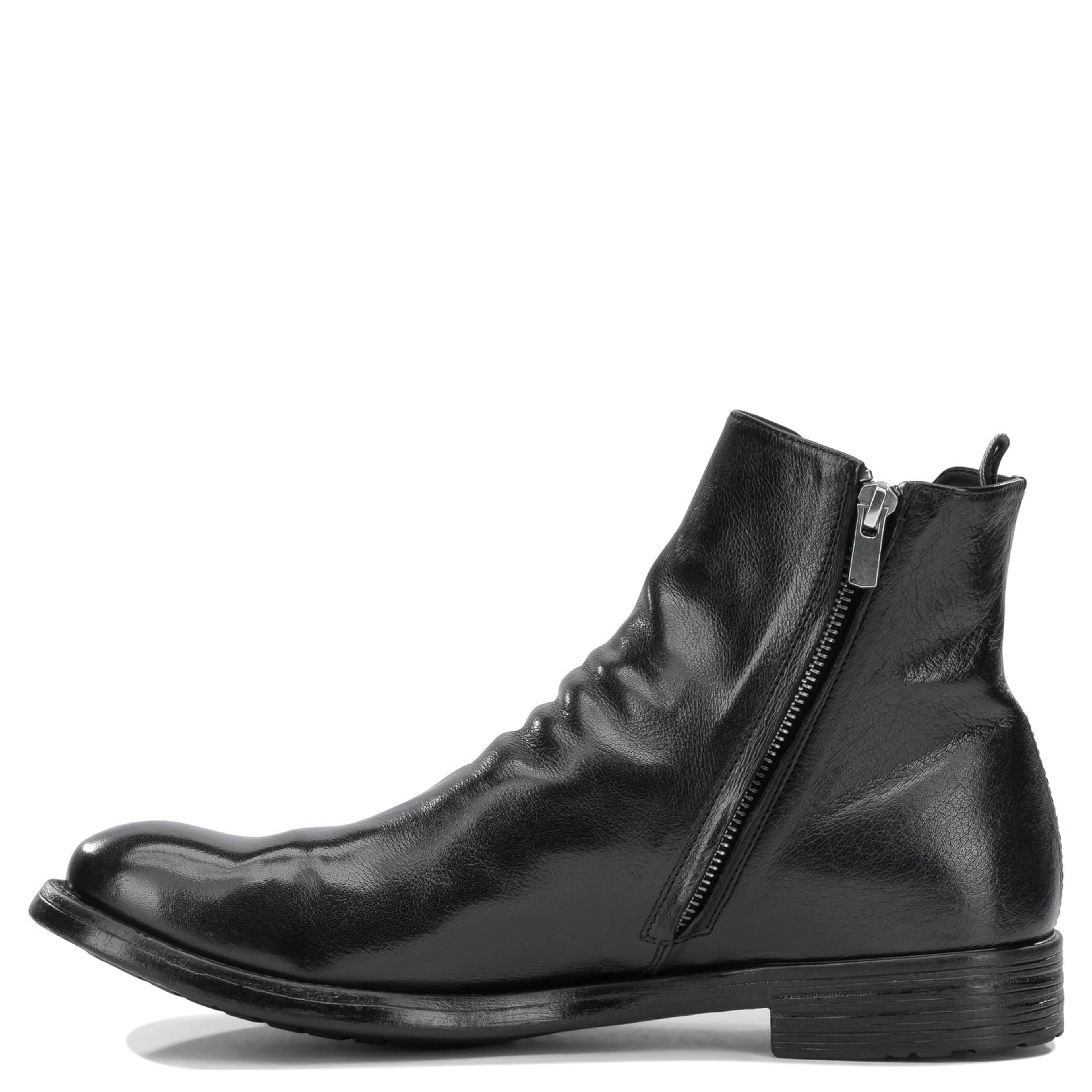 "Hive 036" Ankle Boots with Zipper