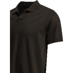 "Paul" buttonless polo shirt