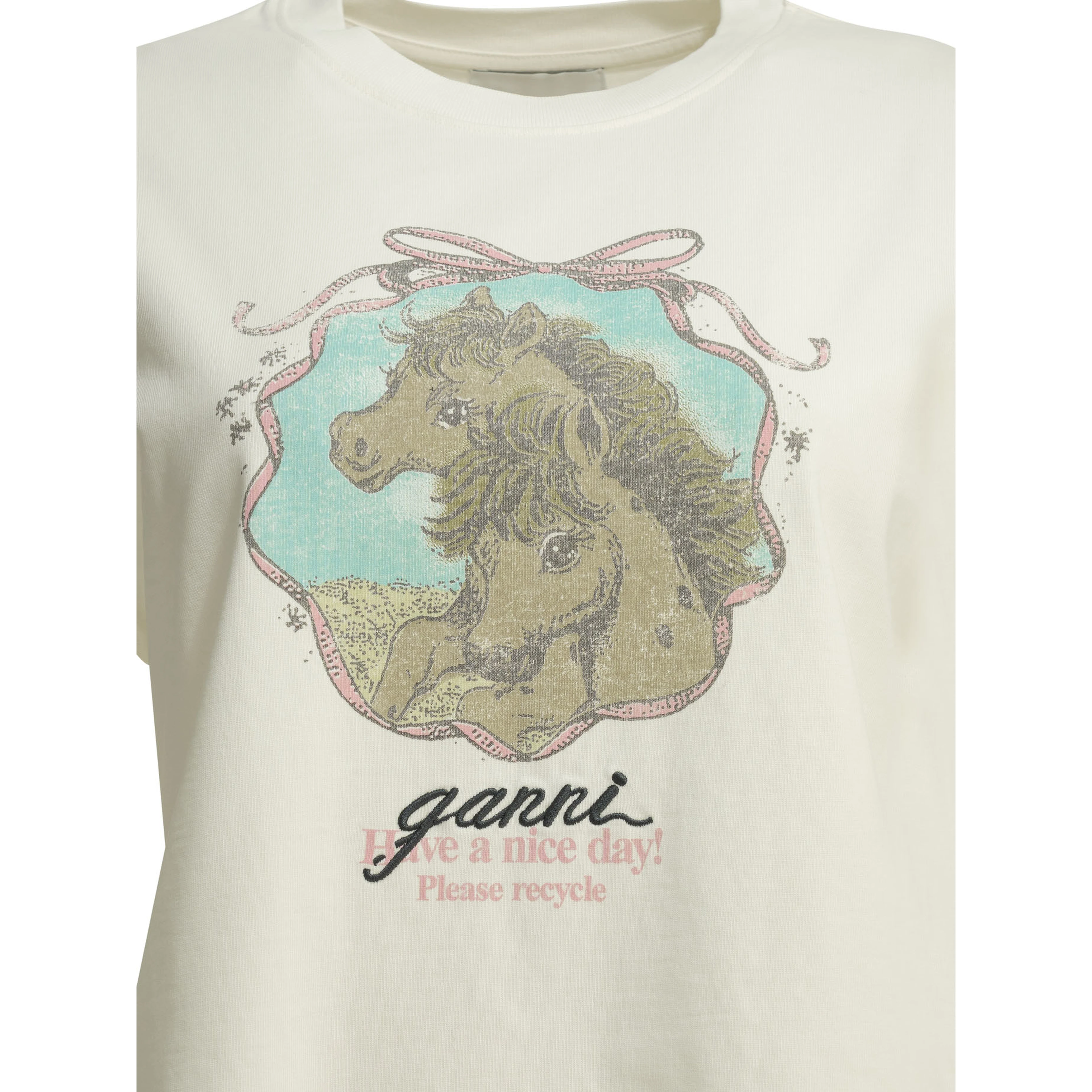 "Qixi" Crew-Neck T-Shirt