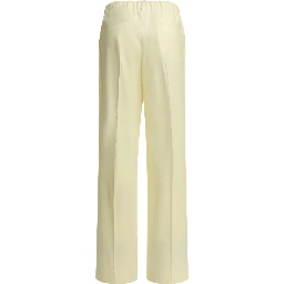 Casual pants made of virgin wool