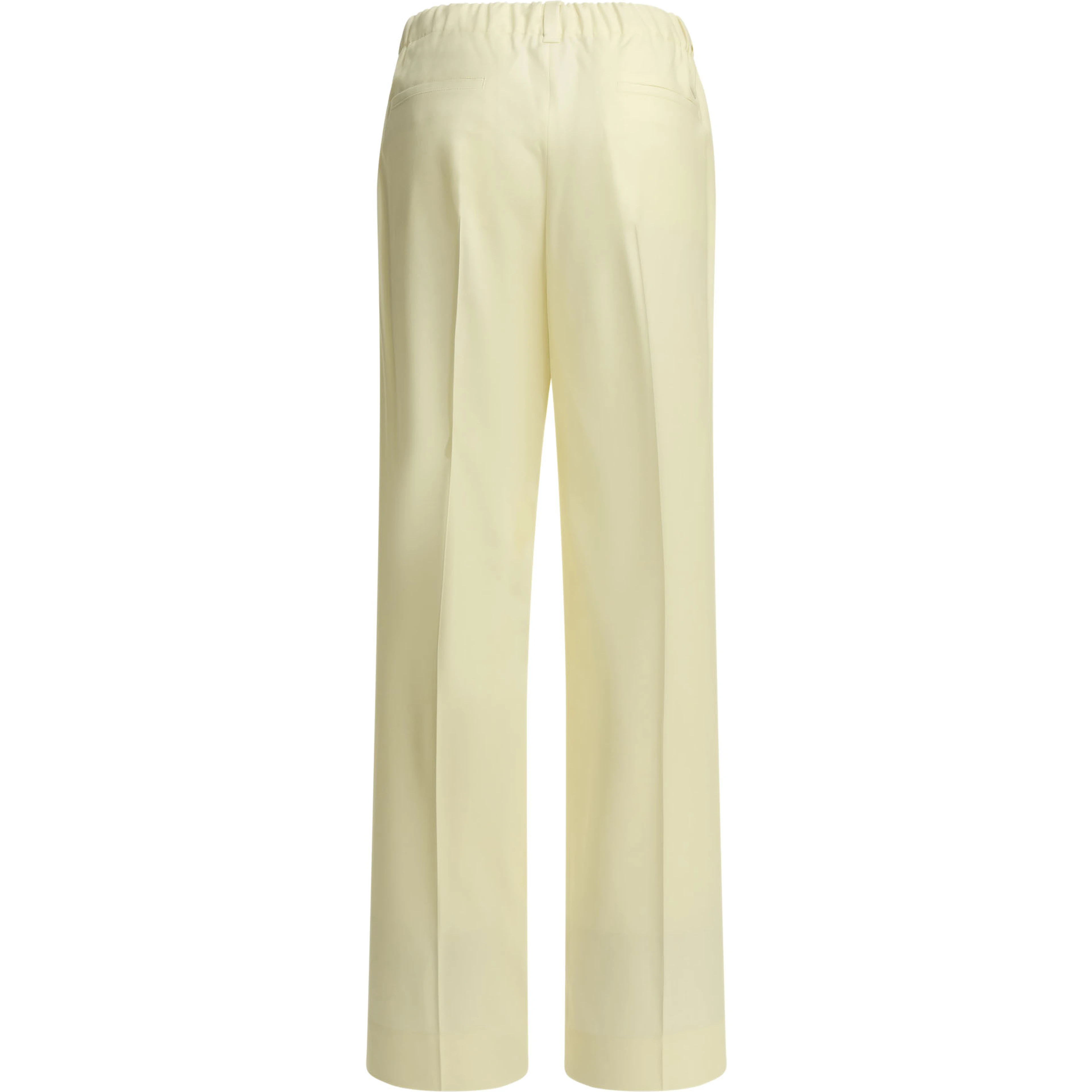 Casual pants made of virgin wool