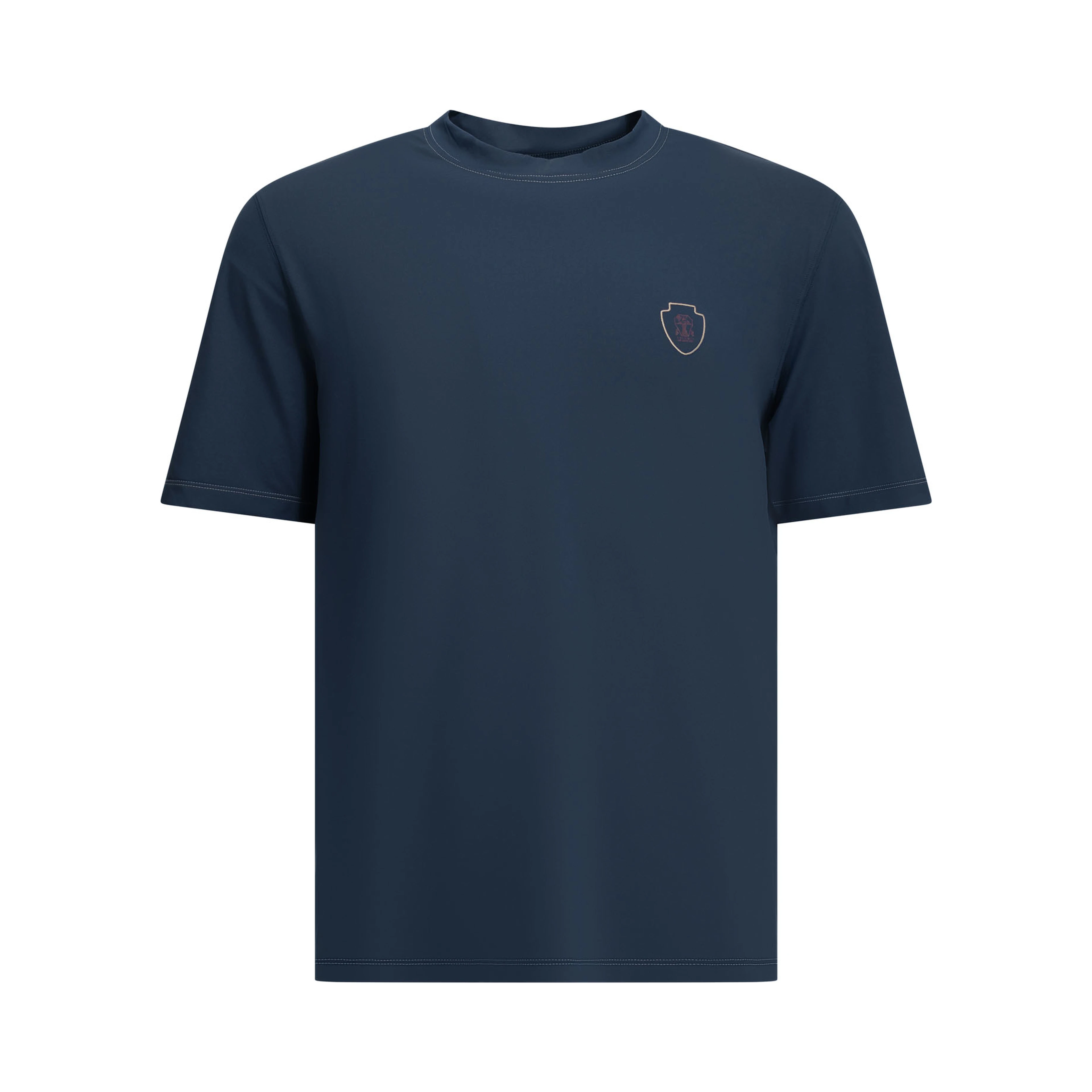 Crewneck T-shirt with logo
