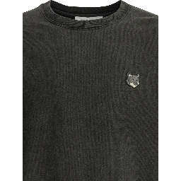"Fox Head Faded" Crew-Neck T-Shirt