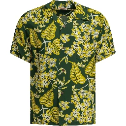 "Plumeria Blossoms" Casual Shirt