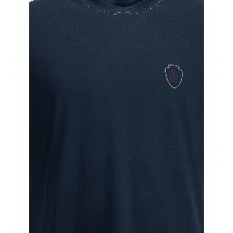 Crewneck T-shirt with logo