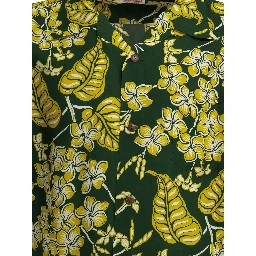 "Plumeria Blossoms" Casual Shirt