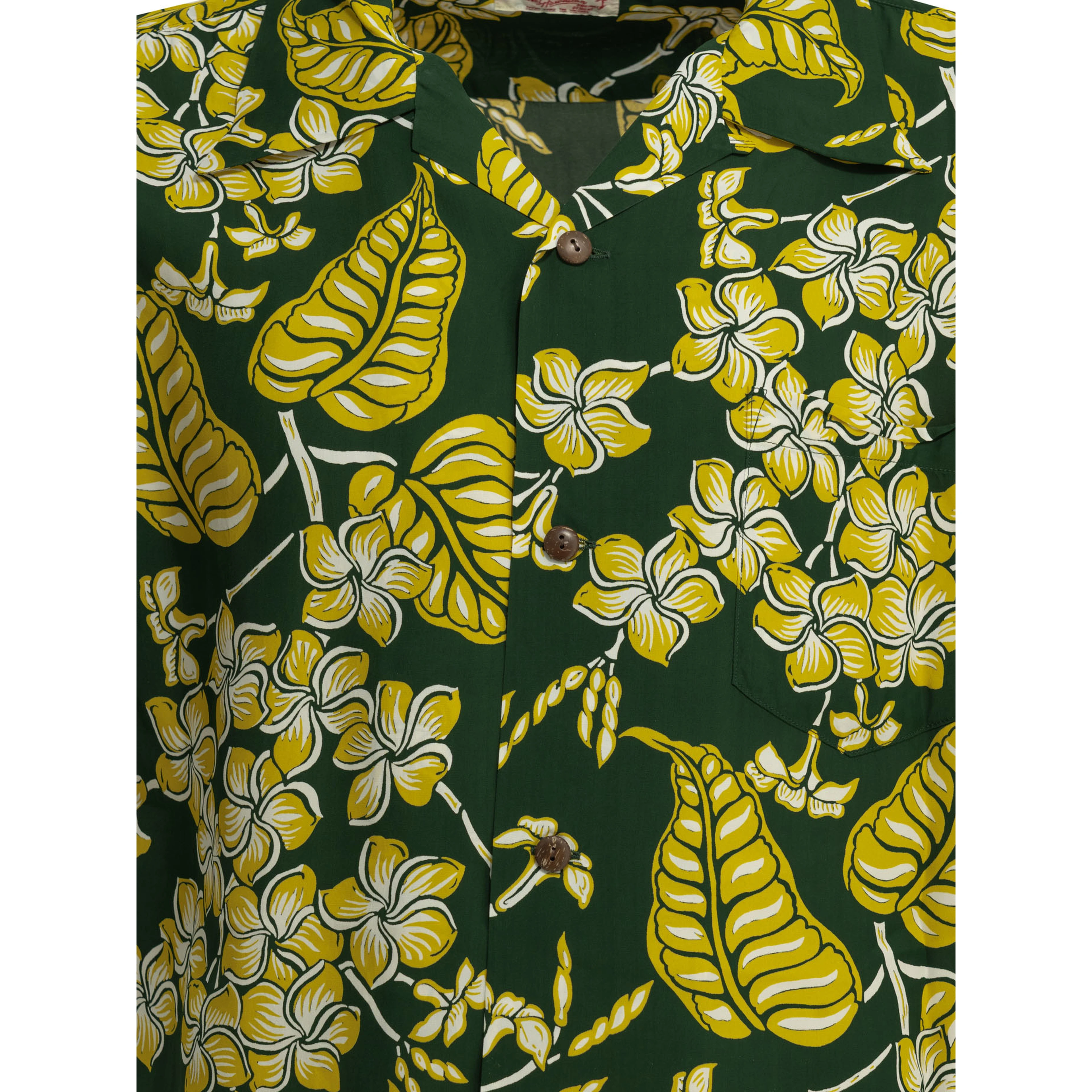 "Plumeria Blossoms" Casual Shirt