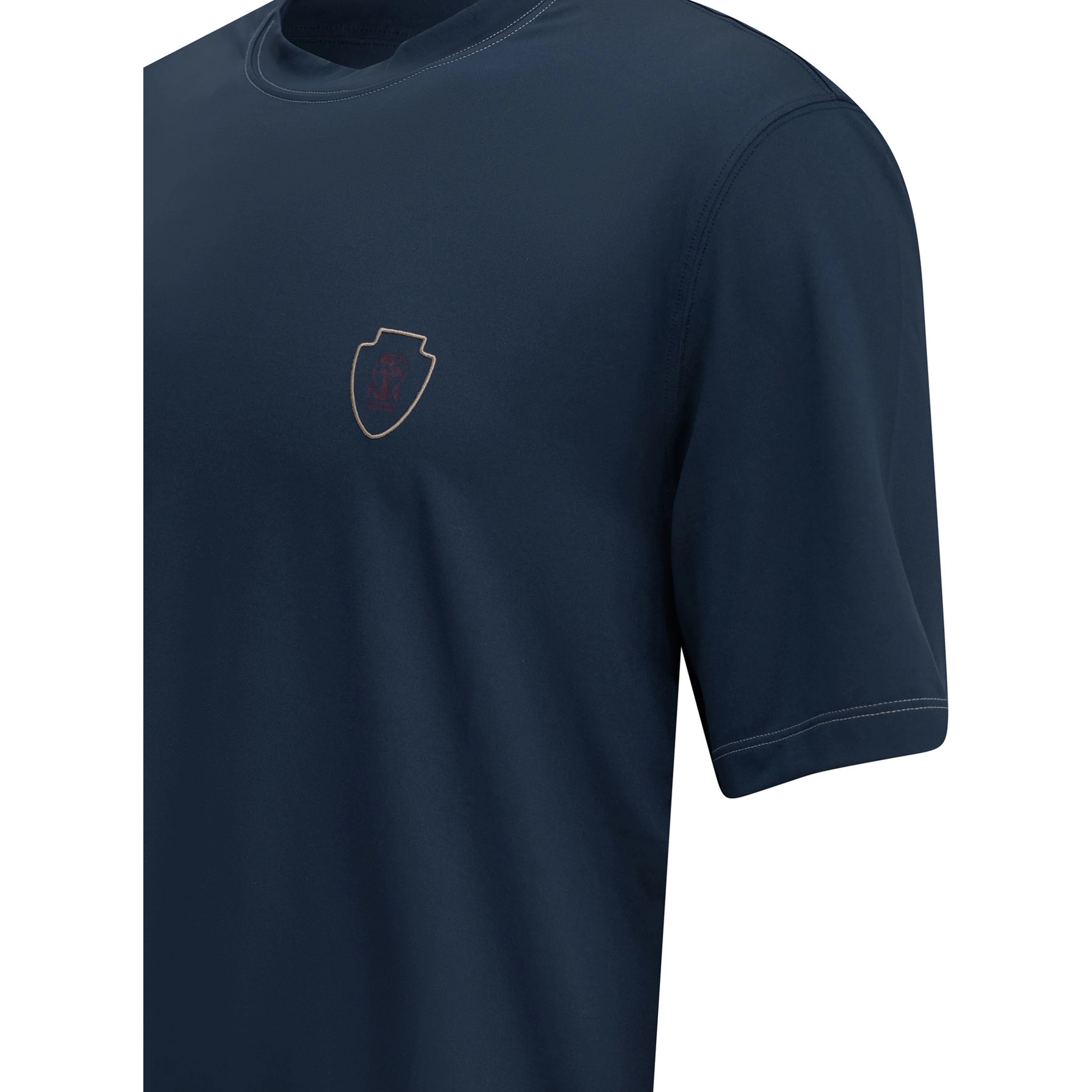 Crewneck T-shirt with logo