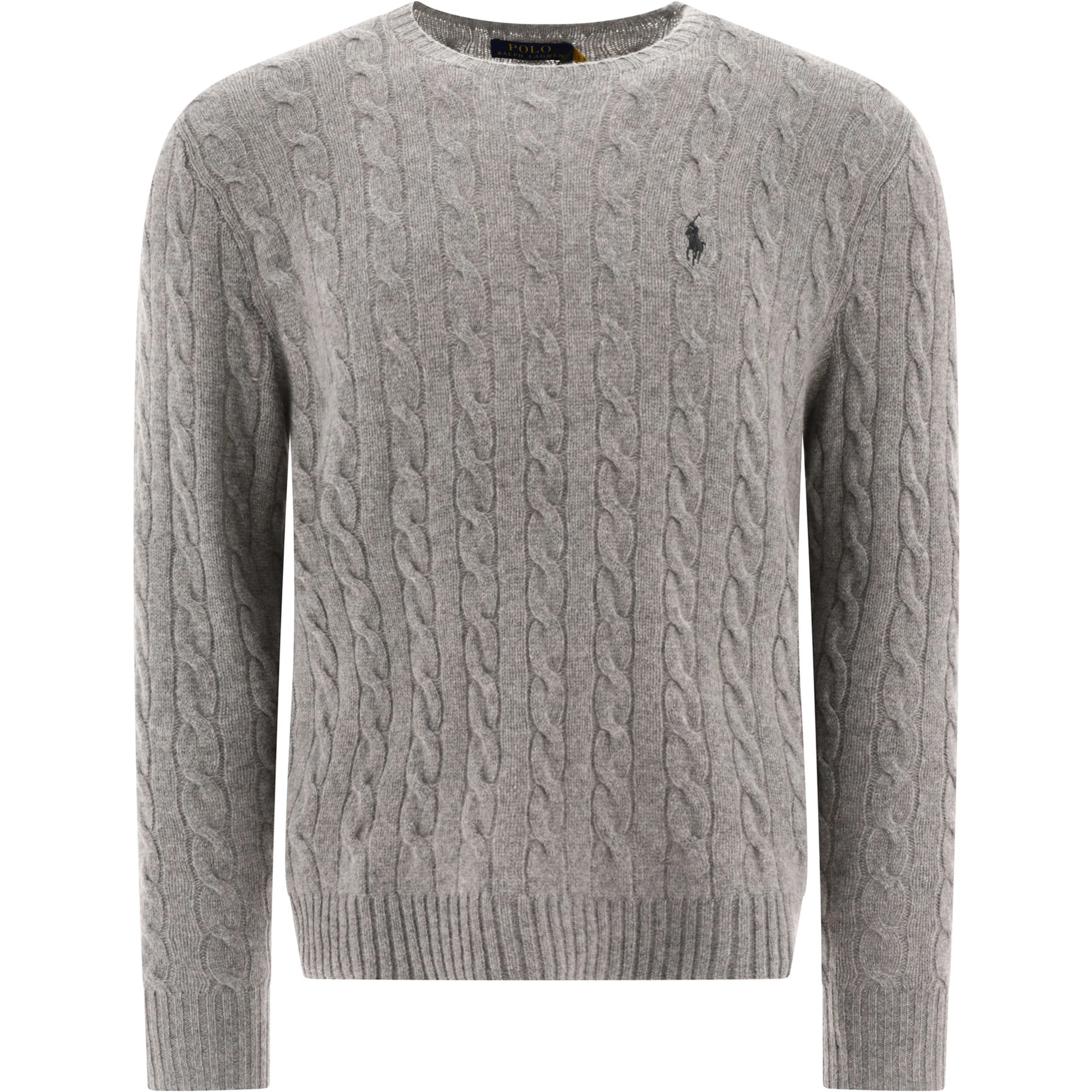 Crew-neck sweater with logo