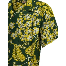 "Plumeria Blossoms" Casual Shirt