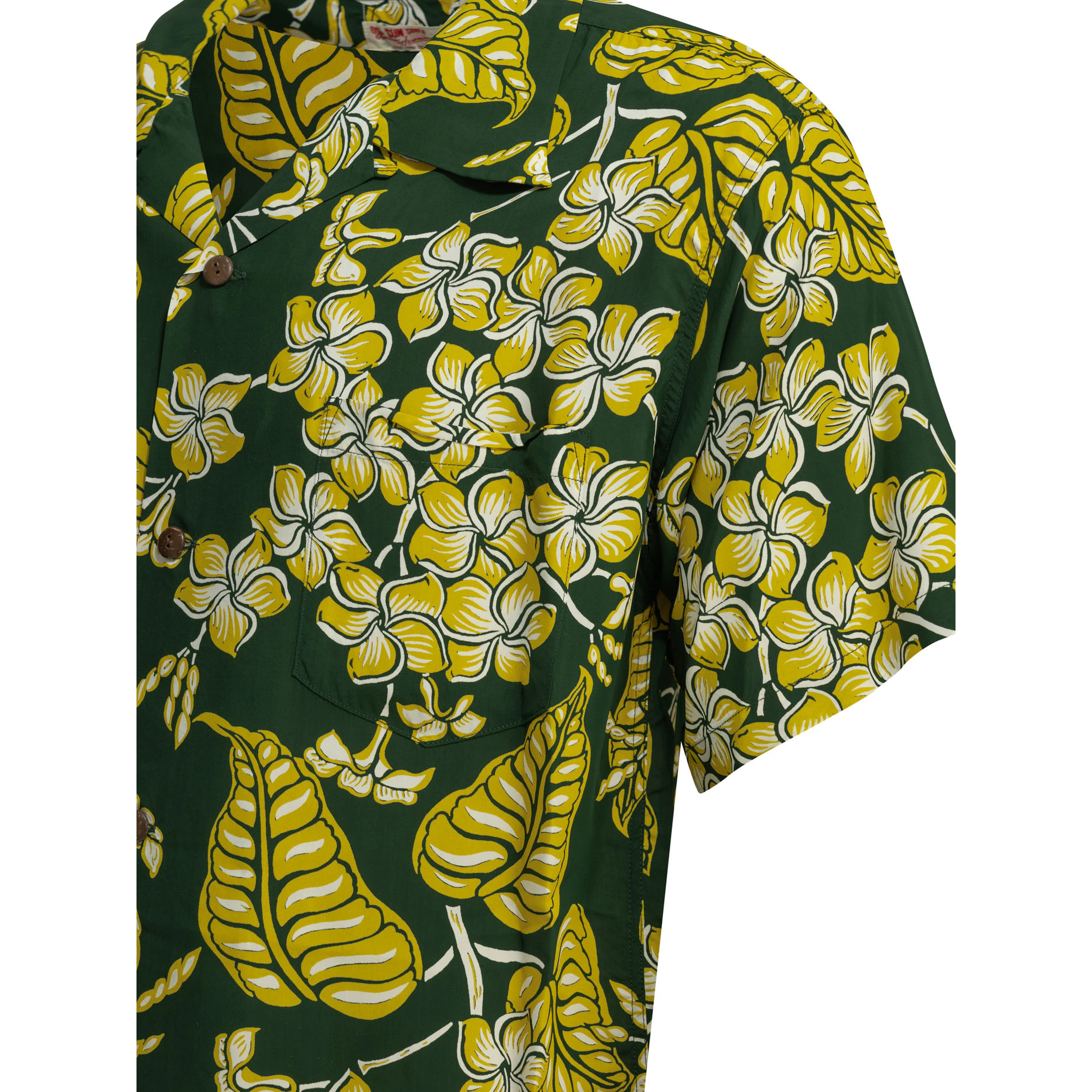 "Plumeria Blossoms" Casual Shirt