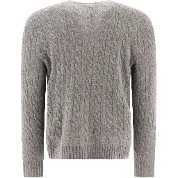 Crew-neck sweater with logo