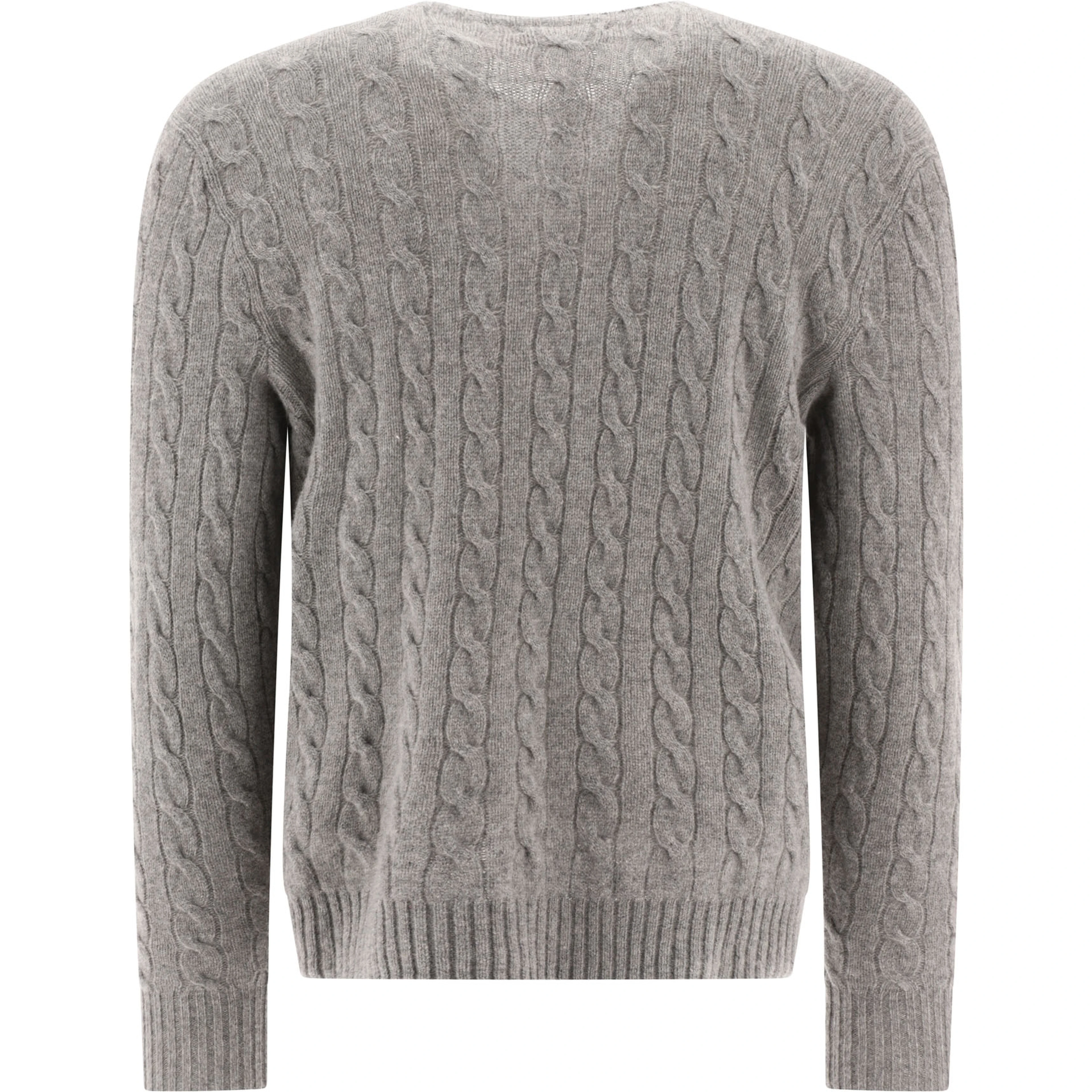 Crew-neck sweater with logo
