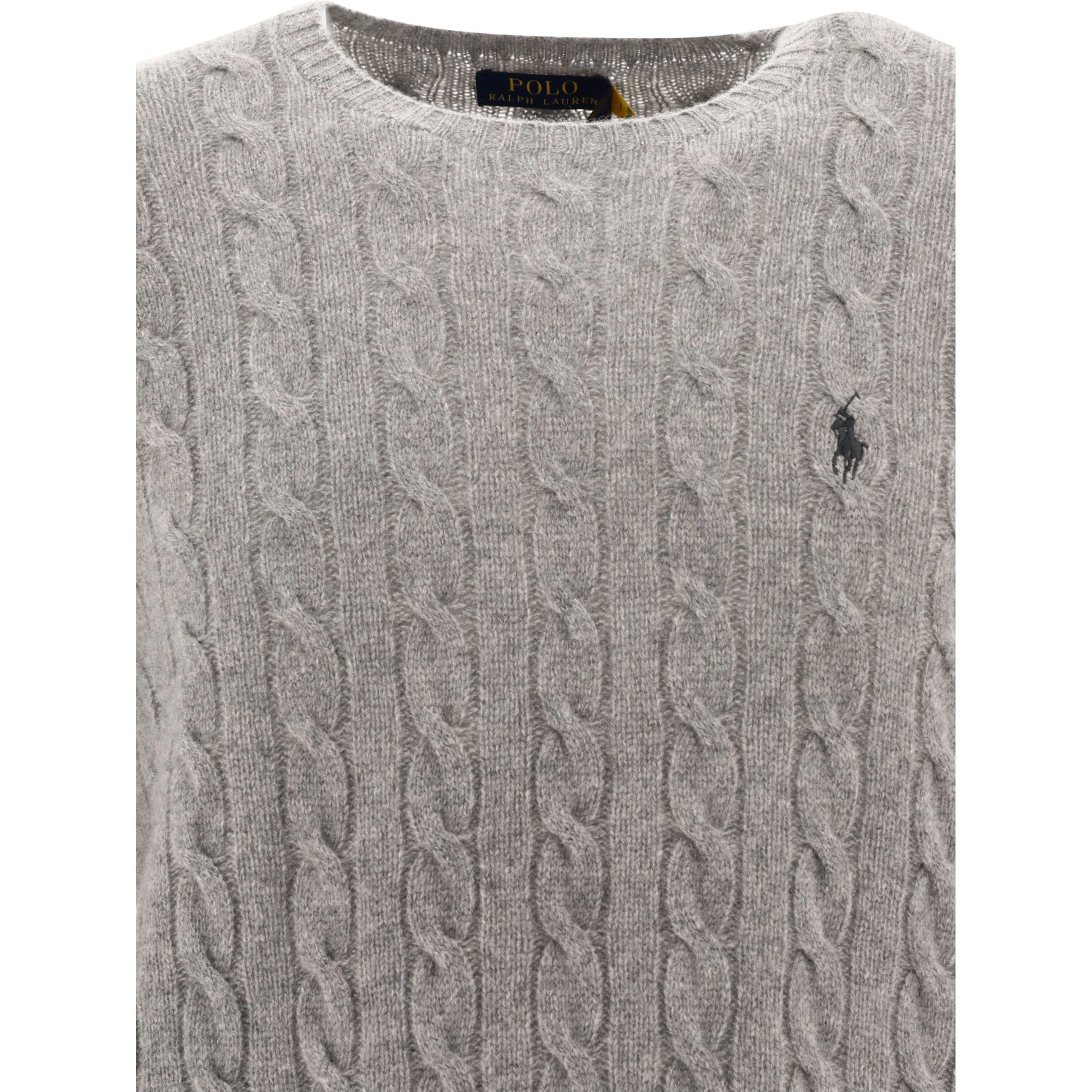 Crew-neck sweater with logo