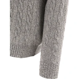 Crew-neck sweater with logo