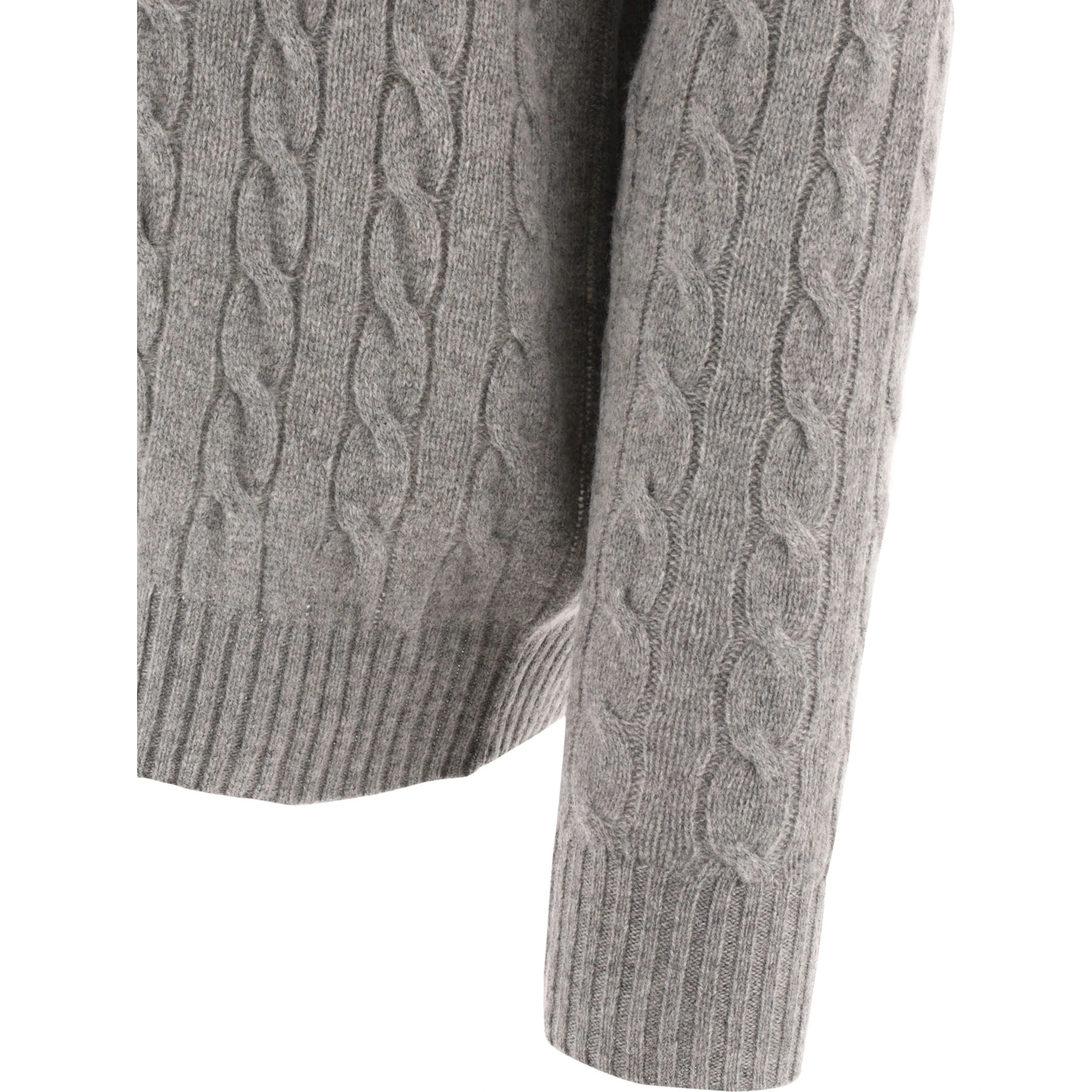 Crew-neck sweater with logo