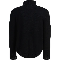 Wool Sweater with a Half-Zip