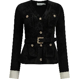 Chenille cardigan