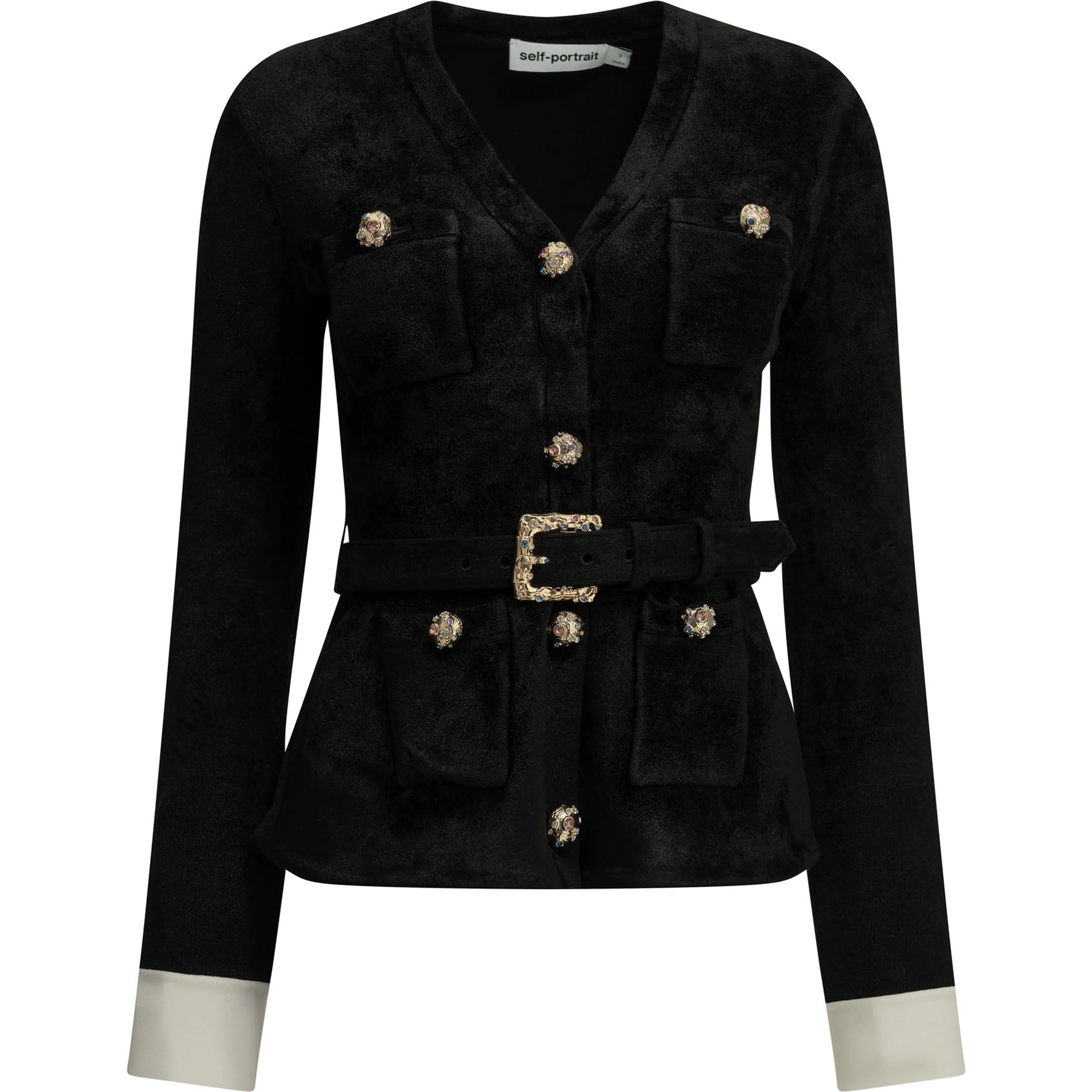 Chenille cardigan