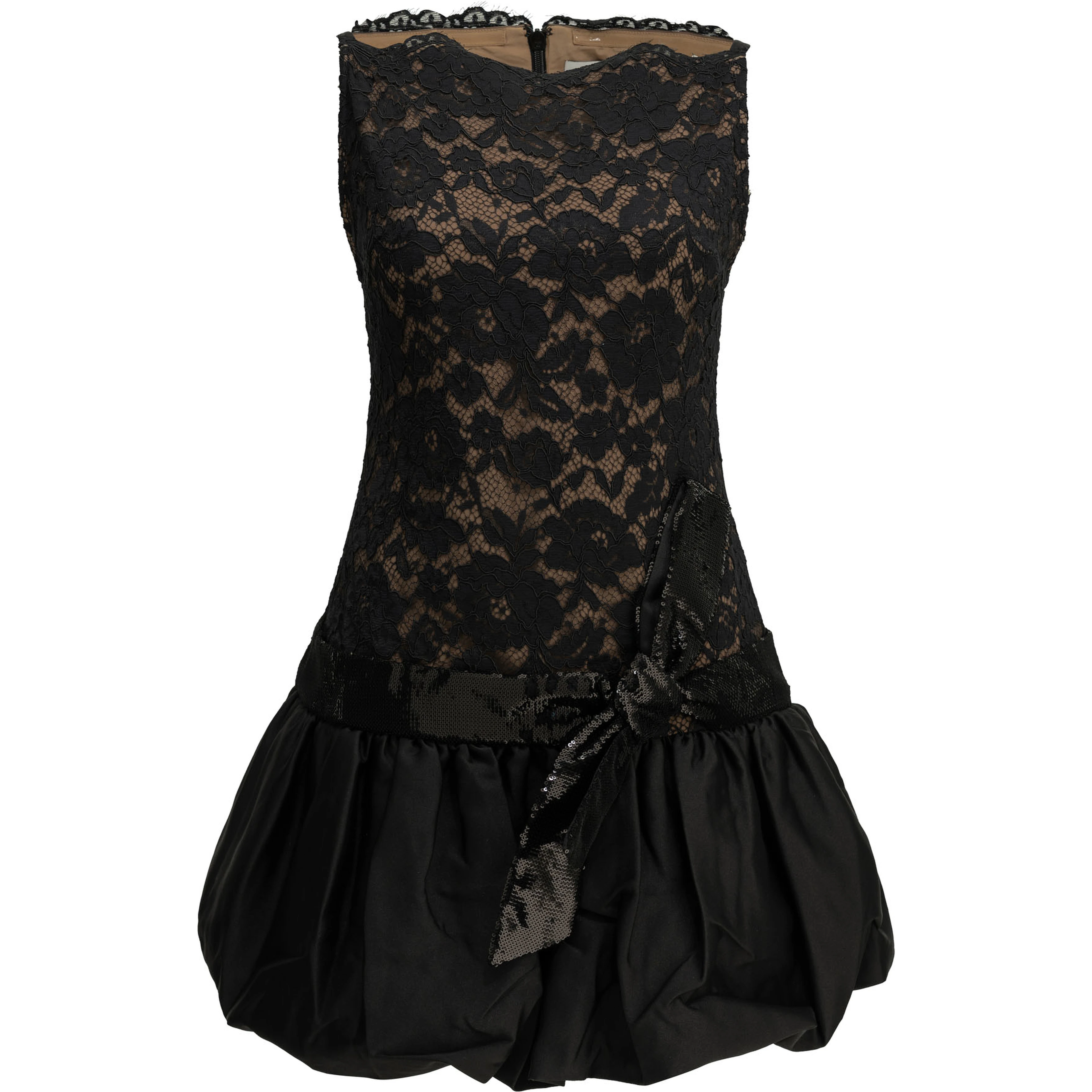 Short balloon dress