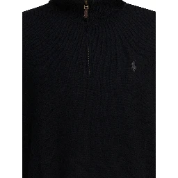 Wool Sweater with a Half-Zip