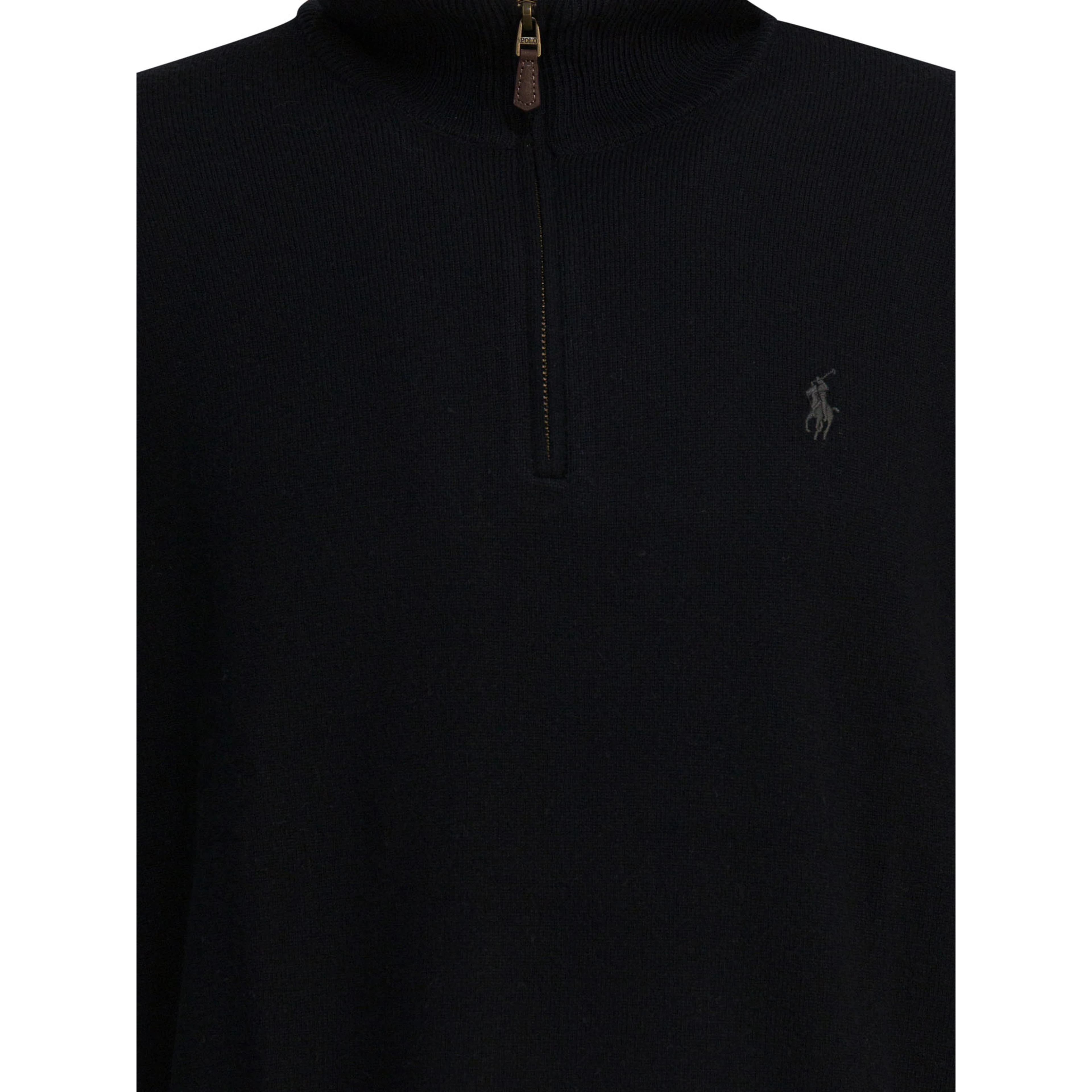 Wool Sweater with a Half-Zip