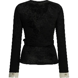 Chenille cardigan