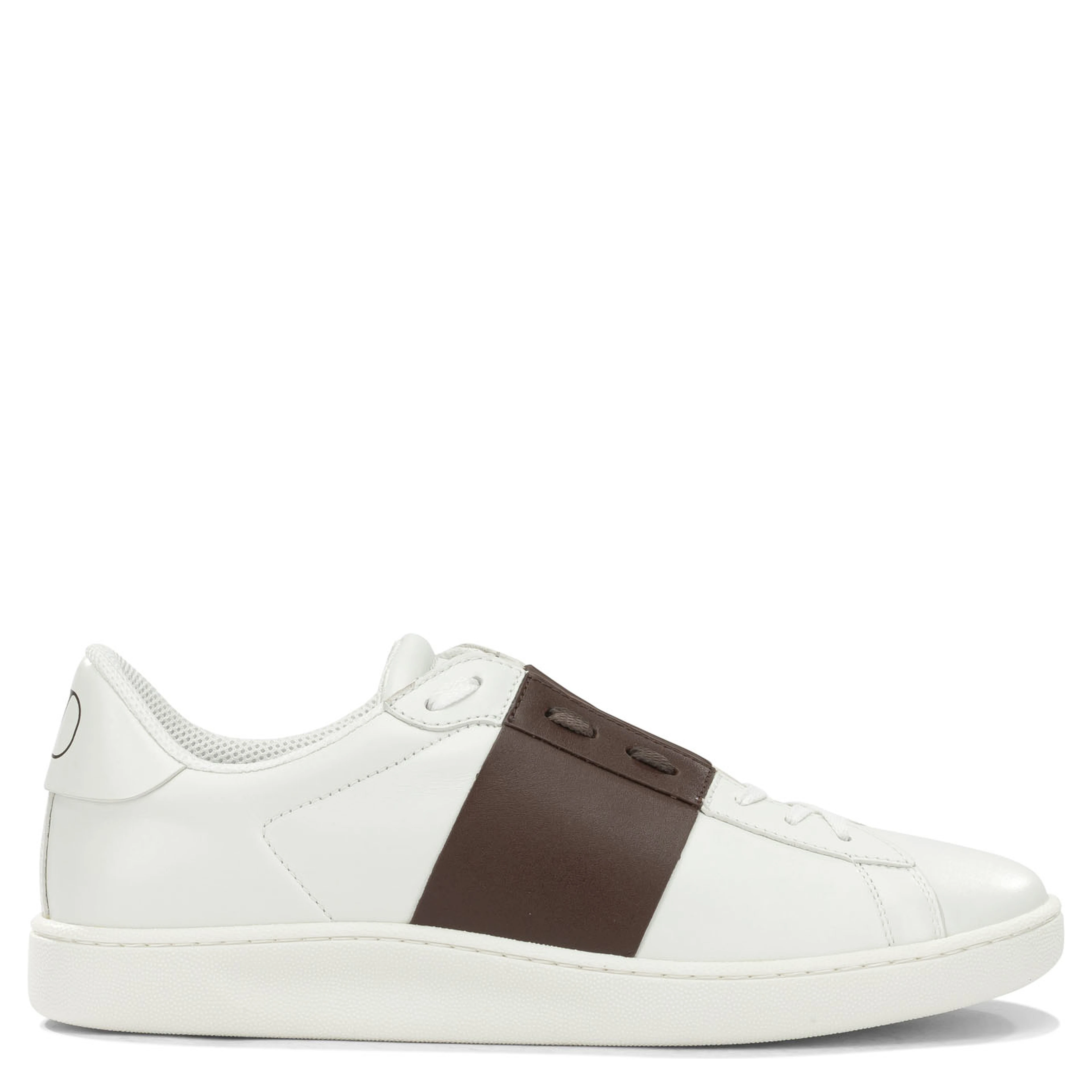 "Open" Low-Top Sneakers
