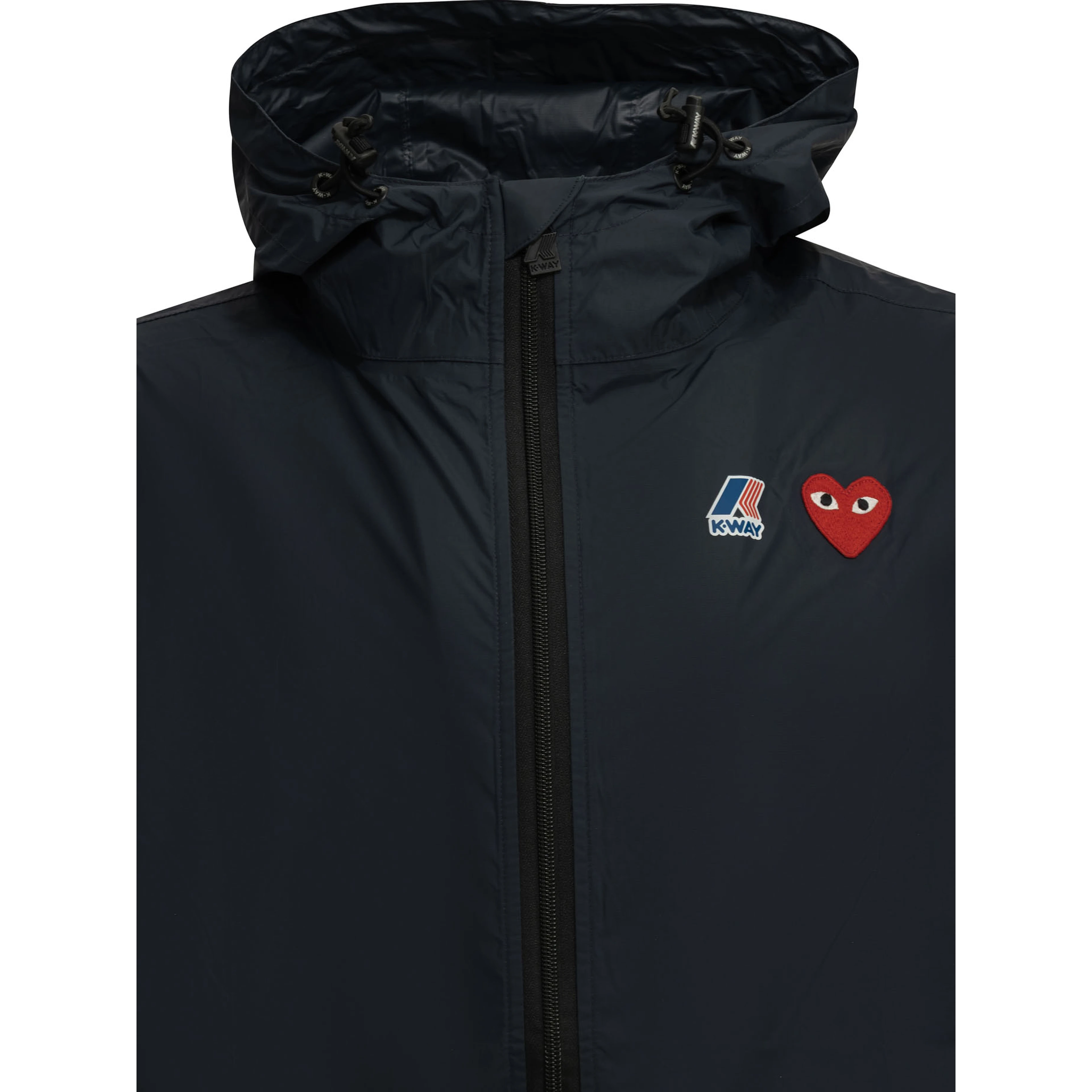 "Comme des Garçons Play x K-Way" Raincoat