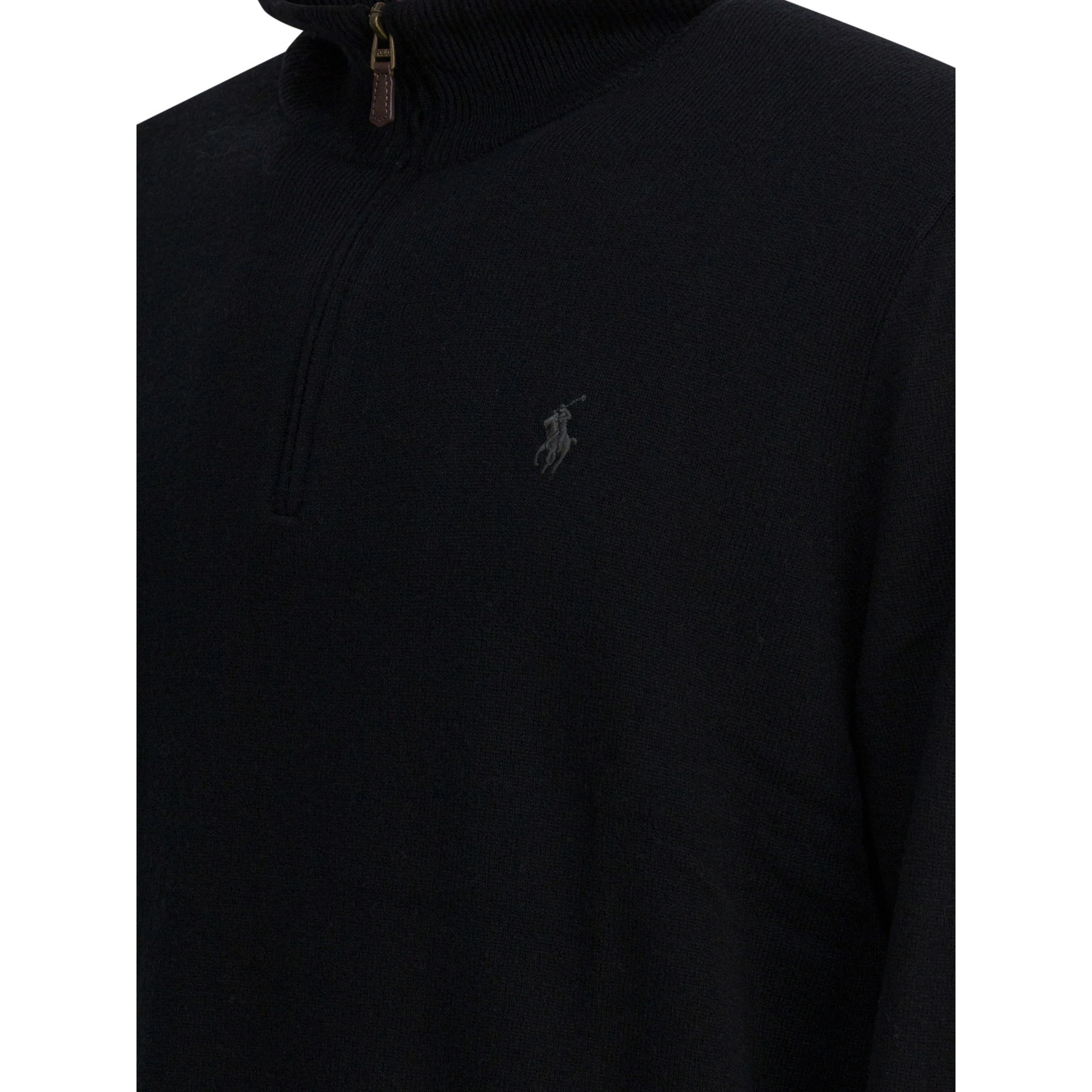 Wool Sweater with a Half-Zip
