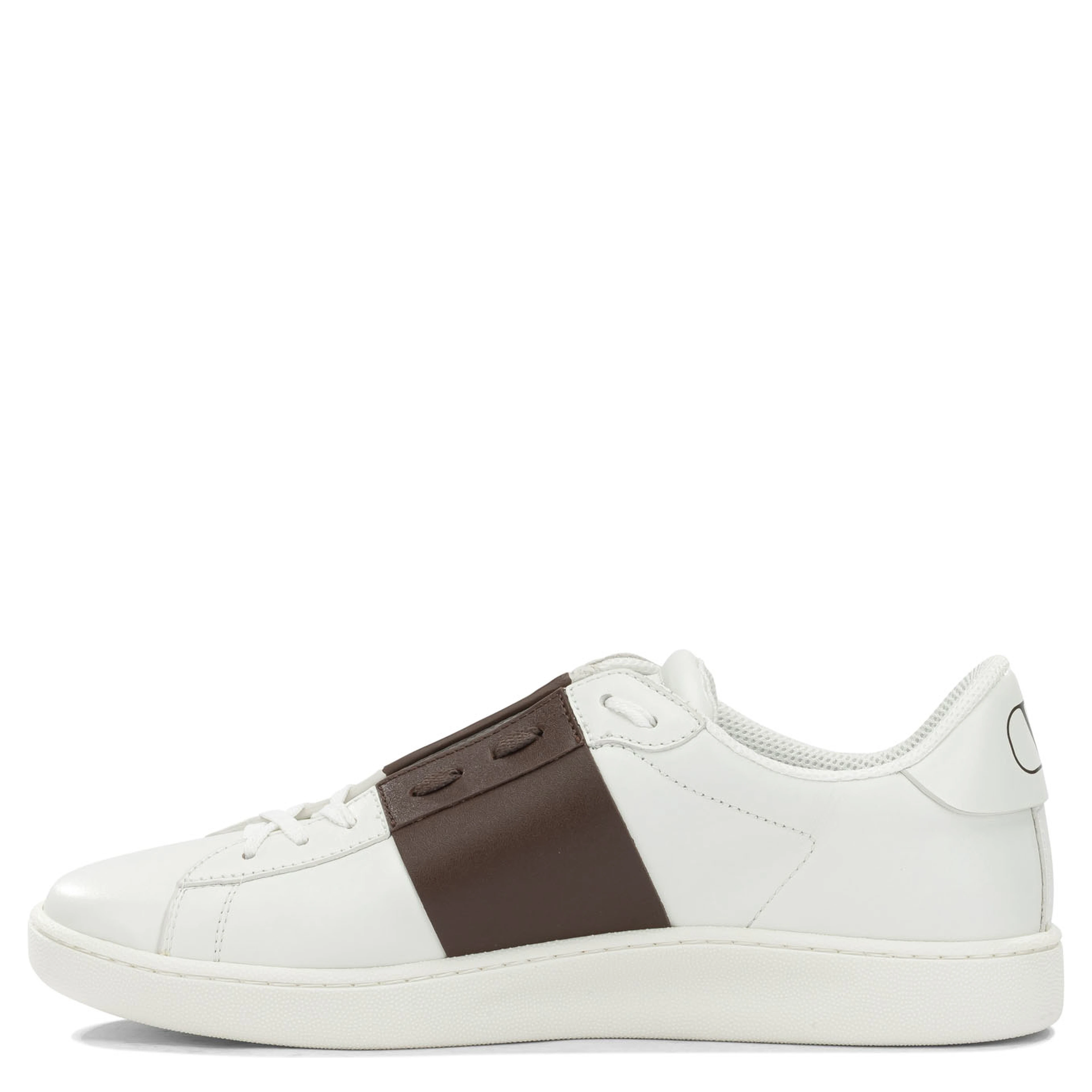 "Open" Low-Top Sneakers