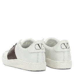 "Open" Low-Top Sneakers