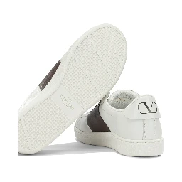 "Open" Low-Top Sneakers
