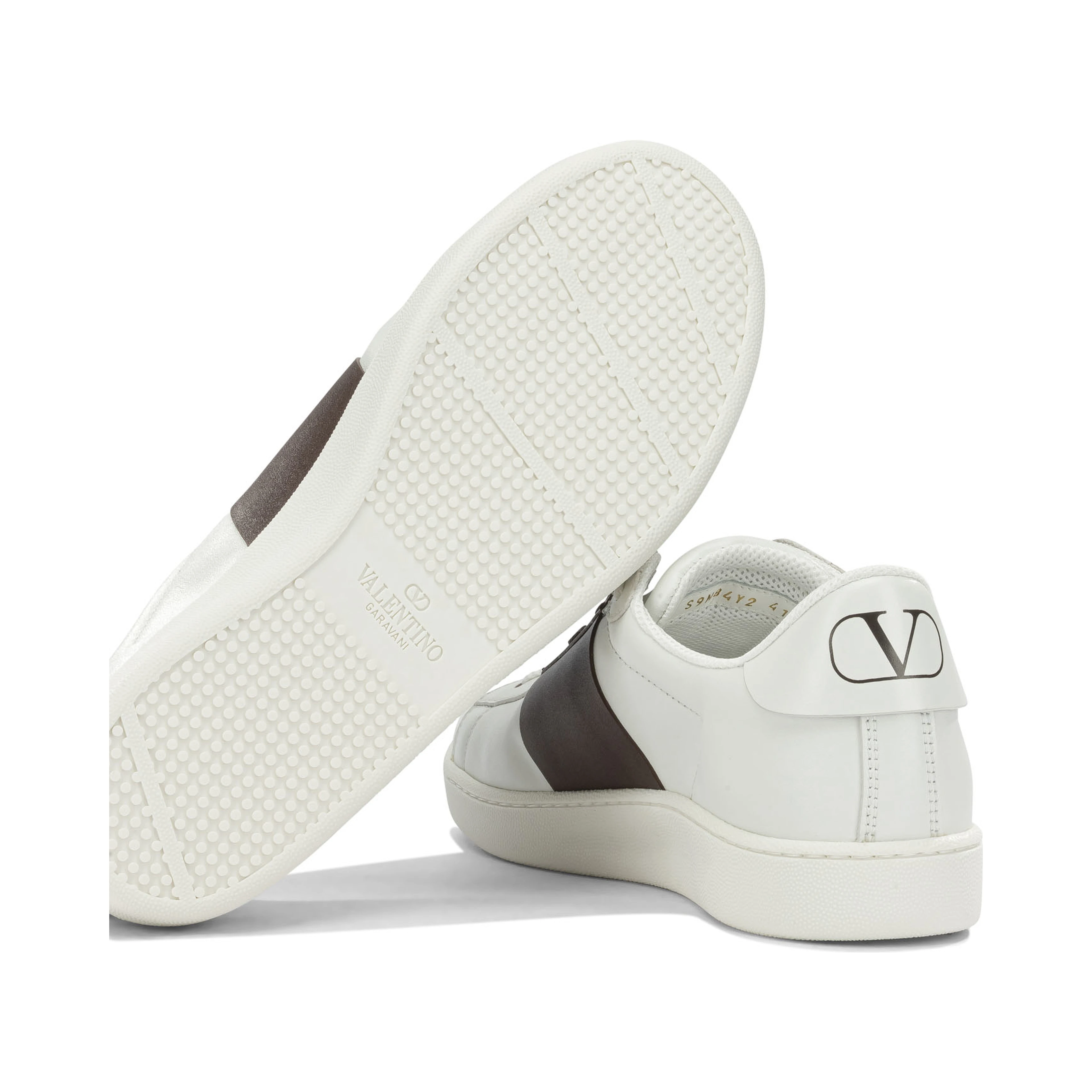 "Open" Low-Top Sneakers