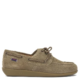 "Gary Jobson Suede" Lace-Up Loafers