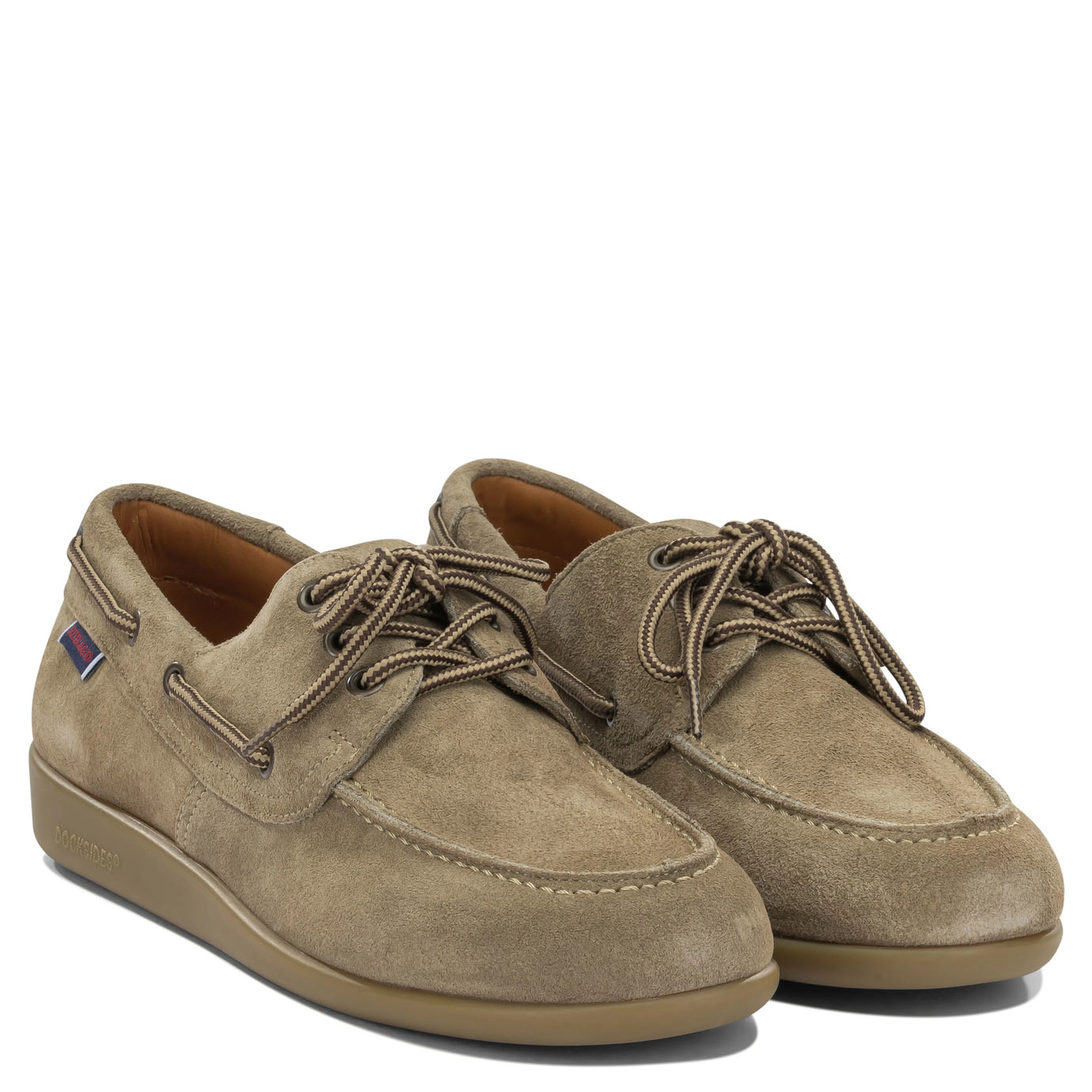 "Gary Jobson Suede" Lace-Up Loafers